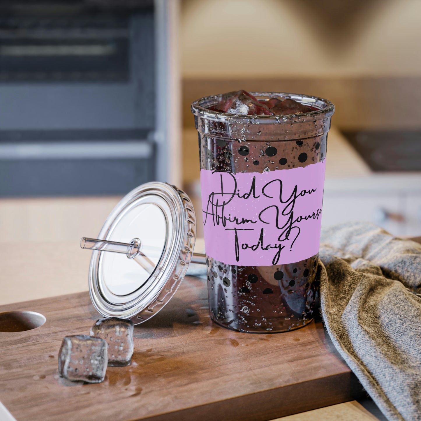 "Affirm Yourself" Acrylic Cup