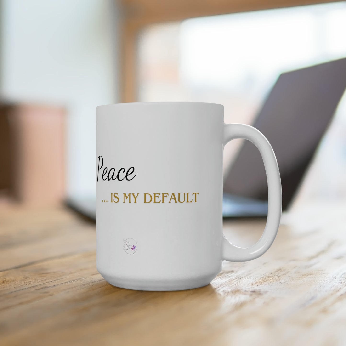 My Default (Peace) Ceramic Mug 15oz