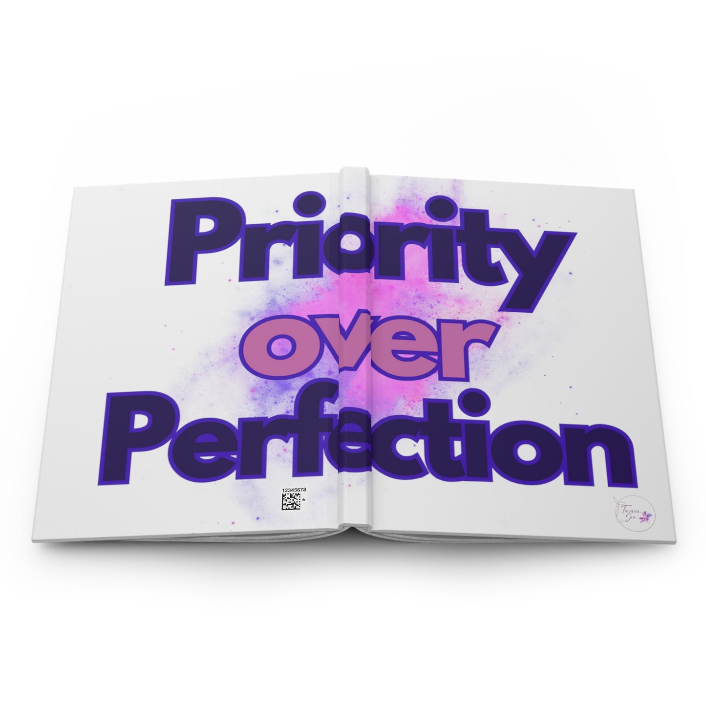 Priority Over Perfection Hardcover Journal Matte