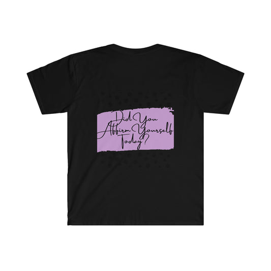 "Affirm Yourself" Unisex Softstyle T-Shirt