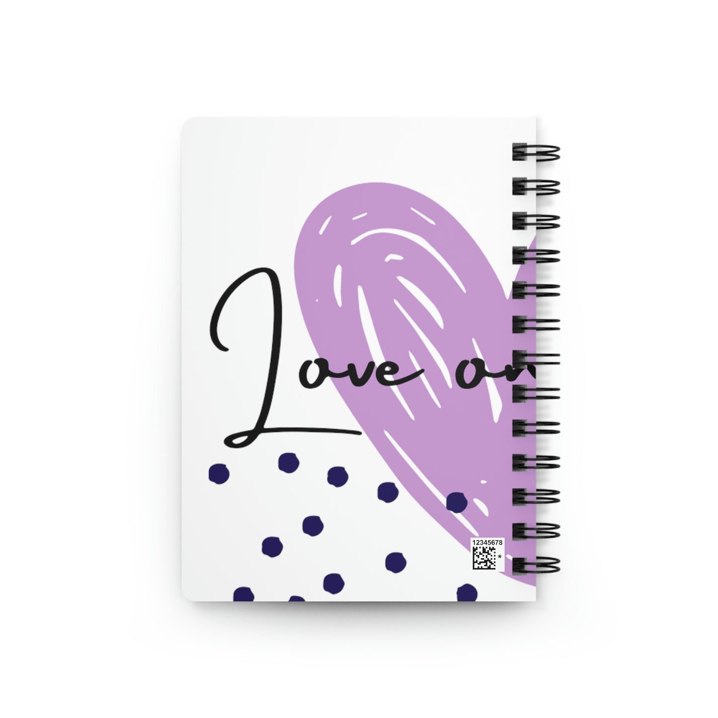 "Love on You" Spiral Bound Journal